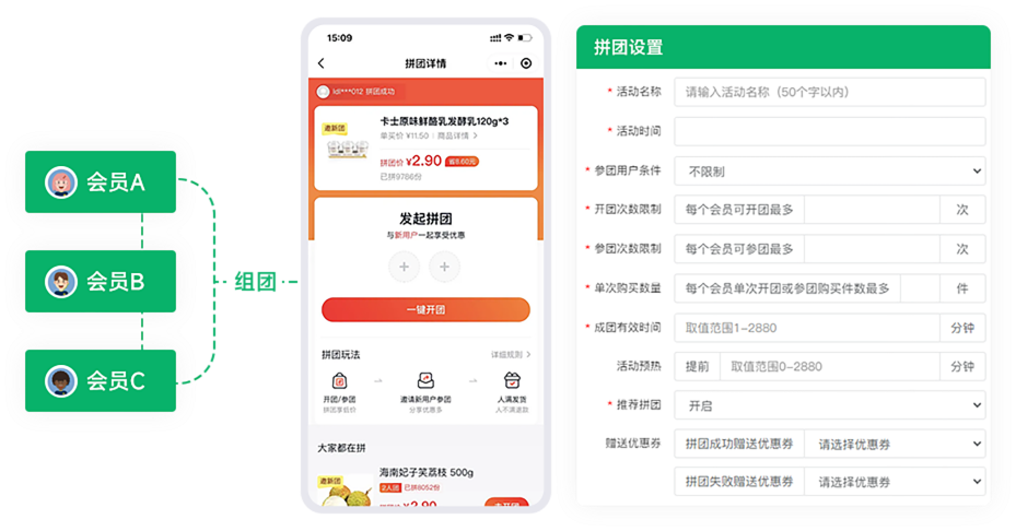 会员拼团